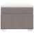 Pat box spring cu saltea, gri taupe, 100x200 cm, textil GartenMobel Dekor