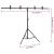Kit studio foto cu set de lumini, ecran de fundal și reflector GartenMobel Dekor