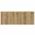 Set dulap TV 8 piese montat pe perete Stejar artizanal GartenMobel Dekor