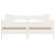 Cadru de pat fără saltea, alb, 180x200 cm, lemn masiv pin GartenMobel Dekor