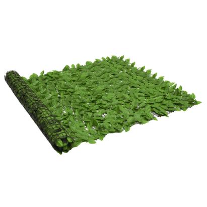 Paravan intimitate de balcon din frunze verde 300x150 cm GartenMobel Dekor