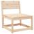 Set mobilier relaxare de grădină, 4 piese, lemn masiv de pin GartenMobel Dekor
