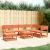 Set mobilier pentru grădină 7 piese,maro ceruit, lemn masiv pin GartenMobel Dekor