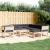 Set mobilier de grădină cu perne, 8 piese, lemn masiv de pin GartenMobel Dekor