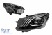 Kit de tuning faruri LED potrivit pentru Mercedes S-Class W222 2013-2017, bara de protecție din față 2013-2017, bază neagră, stânga și dreapta Performance AutoTuning