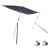 Set extensie parasolar T-Top, bleumarin, 174x205x(115-194) cm GartenMobel Dekor
