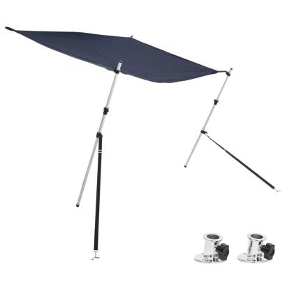 Set extensie parasolar T-Top, bleumarin, 174x205x(115-194) cm GartenMobel Dekor
