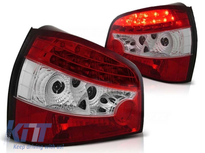 Set de stopuri LED de tuning potrivit pentru Audi A3 08.1996-08.2000 3/5 uși, hatchback, stânga și dreapta Performance AutoTuning