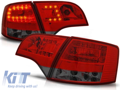 Set de stopuri LED de tuning potrivit pentru Audi A4 B7 11.2004-03.2008 break, stânga și dreapta Performance AutoTuning