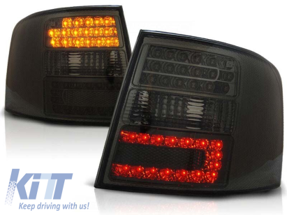 Set de stopuri LED de tuning potrivit pentru Audi A6 05.1997-05.2004 break, stânga și dreapta Performance AutoTuning