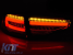 Set de stopuri LED de tuning potrivit pentru Audi A4 sedan 2012-2015 bază neagră, stânga și dreapta Performance AutoTuning