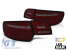 Set de stopuri LED de tuning potrivit pentru Audi A3 8P sportback 2008-2012 bază fumurie roșie, stânga și dreapta Performance AutoTuning