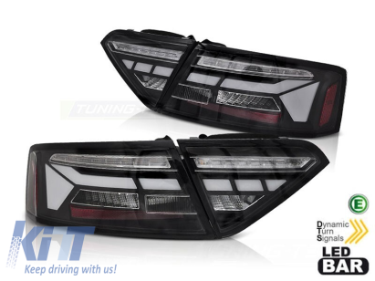 Set de stopuri LED de tuning potrivit pentru Audi A5 2011-2016 coupe, cabrio, sportback pentru modelul cu stopuri LED din fabrică, stânga și dreapta Performance AutoTuning