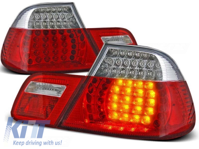 Set de stopuri LED de tuning potrivit pentru BMW E46 04.1999-03.2003 coupe, stânga și dreapta Performance AutoTuning