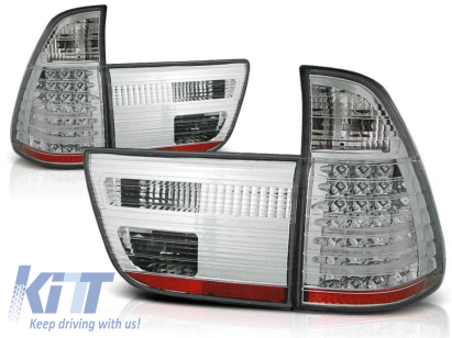 Kit de stopuri LED de tuning potrivit pentru BMW X5 E53 09.1999-10.2003, stânga și dreapta Performance AutoTuning