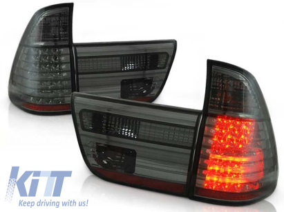 Set de stopuri LED de tuning potrivit pentru BMW X5 E53 09.1999-10.2003, stânga și dreapta Performance AutoTuning