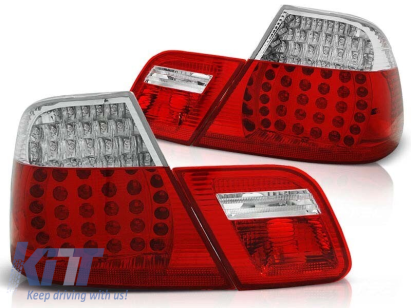 Set de stopuri LED de tuning potrivit pentru BMW E46 1999-2003 coupe, stânga și dreapta Performance AutoTuning