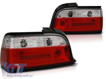 Set de stopuri LED de tuning potrivit pentru BMW E36 12.1990-08.1999 coupe/cabriolet, stânga și dreapta Performance AutoTuning