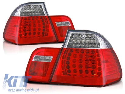 Set de stopuri LED de tuning potrivit pentru BMW E46 09.2001-03.2005 sedan, stânga și dreapta Performance AutoTuning