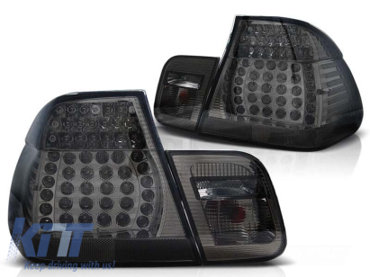 Set de stopuri LED de tuning potrivit pentru BMW E46 09.2001-03.2005 sedan, stânga și dreapta Performance AutoTuning