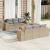 Set canapele de grădină, 7 piese, cu perne, bej, poliratan GartenMobel Dekor