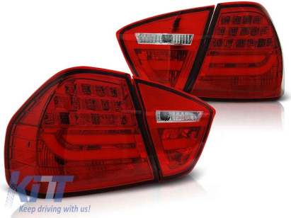 Kit de stopuri LED de tuning potrivit pentru BMW E90 03.2005-08.2008, stânga și dreapta Performance AutoTuning