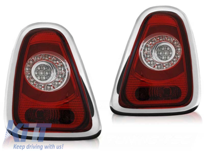 Set de stopuri LED de tuning potrivit pentru Mini Cooper R56 hatchback/R57 cabrio 2010-2014, stânga și dreapta Performance AutoTuning