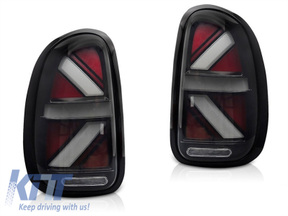Kit de stopuri LED de tuning potrivit pentru Mini Cooper Countryman R60 2010-2016 cu bază fumurie, stânga și dreapta Performance AutoTuning