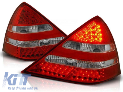 Set de stopuri LED de tuning potrivit pentru Mercedes R170 SLK 04.1996-2004, stânga și dreapta Performance AutoTuning