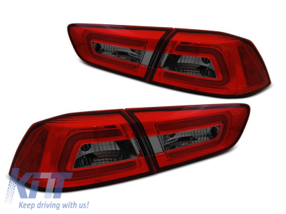Set de stopuri LED de tuning potrivit pentru Mitsubishi Lancer 8 sedan 2008-2011, stânga și dreapta Performance AutoTuning