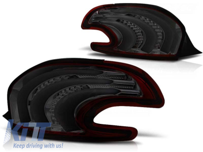 Set de stopuri LED de tuning potrivit pentru Peugeot 208 04.2012-06.2015 3/5 uși, hatchback, stânga și dreapta Performance AutoTuning