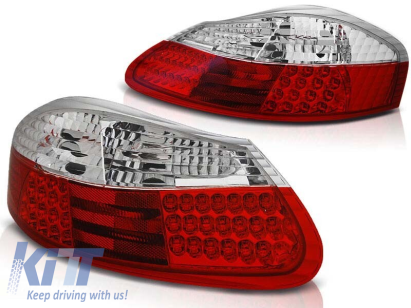 Kit de stopuri LED de tuning potrivit pentru Porsche BOXSTER 1996-2004, stânga și dreapta Performance AutoTuning