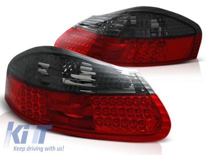 Set de stopuri LED de tuning potrivit pentru Porsche BOXSTER 1996-2004, stânga și dreapta Performance AutoTuning