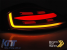 Set de stopuri LED potrivit pentru Porsche Boxster 986 1996-2004, bază neagră, stânga și dreapta Performance AutoTuning