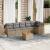 Set canapele de grădină, 7 piese, cu perne, bej, poliratan GartenMobel Dekor