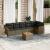 Set canapele de grădină, 7 piese, cu perne, gri, poliratan GartenMobel Dekor