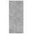 Dulap înalt, gri beton, 80x35x180 cm, lemn prelucrat GartenMobel Dekor