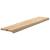 Trepte scari 2 buc Stejar masiv netratat 120x25x2 cm GartenMobel Dekor