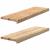 Trepte scari 2 buc Stejar masiv netratat 80x30x2 cm GartenMobel Dekor