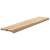 Trepte scari 2 buc Stejar masiv netratat 120x30x2 cm GartenMobel Dekor