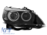 Faruri xenon de tuning potrivite pentru BMW Seria 5 E60/E61 2005-2007 cu bază neagră Performance AutoTuning