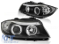 Set de faruri tuning cu ochi de înger CCFL, potrivit pentru BMW 3 E90/E91 03.2005-08.2008, stânga și dreapta Performance AutoTuning