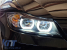 Set de faruri xenon potrivit pentru BMW Seria 3 E90, E91 2005-2008 cu bază neagră, stânga și dreapta Performance AutoTuning