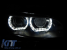 Faruri xenon de tuning potrivite pentru BMW Seria 3 E92/E93 2006-2010 cu bază neagră Performance AutoTuning