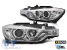 Kit de faruri xenon de tuning potrivit pentru BMW Seria 3 F30, F31 2011-2015 cu bază cromată, stânga și dreapta pentru modele fără funcția AFS Performance AutoTuning