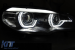 Set de faruri LED potrivit pentru BMW X5 E70 2007-2013 cu xenon de fabrică, cu AFS, bază neagră, stânga și dreapta Performance AutoTuning