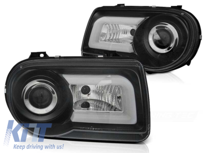 Set de faruri de tuning cu lumini LED potrivit pentru Chrysler 300C 2005-2010 sedan/combinate, stânga și dreapta Performance AutoTuning