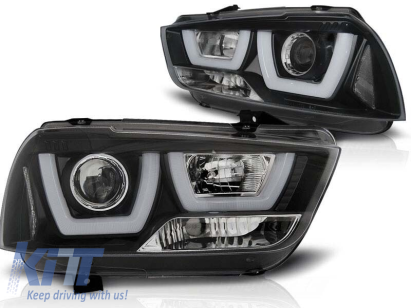 Kit de faruri de tuning cu lumini LED potrivit pentru Dodge CHARGER LX II 2011-2015, stânga și dreapta Performance AutoTuning