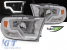 Kit de faruri de tuning cu lumini LED potrivit pentru Dodge Ram 2009-2018 cu bază cromată, stânga și dreapta Performance AutoTuning