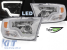 Set de faruri LED de tuning potrivit pentru Dodge Ram 2009-2018 cu bază cromată, stânga și dreapta Performance AutoTuning